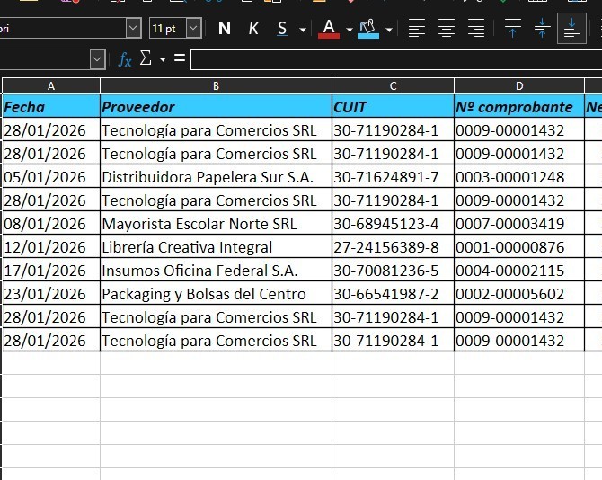Excel final estructurado